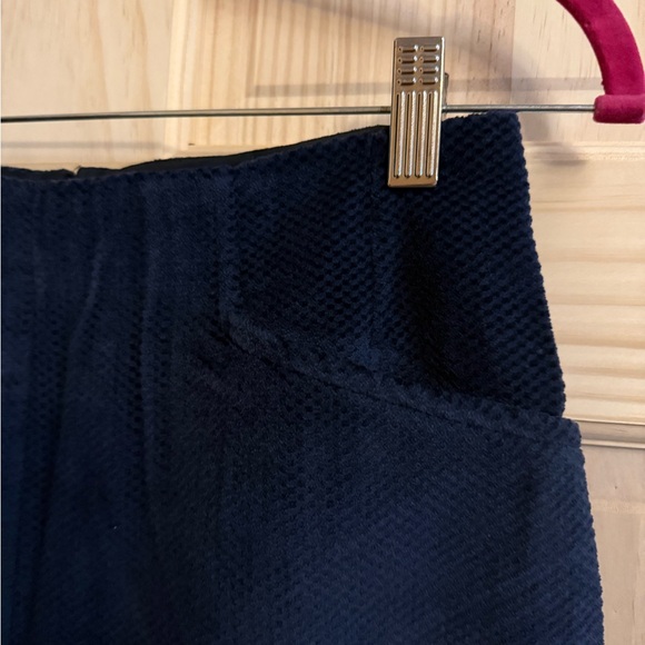 Dark Navy Women's Capris - Casual Pull-On Pants - Picture 3 of 5